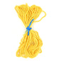Premium Yellow Macrame Cord Twine, 50 m / 164 ft of 2 mm Thick Natural Cotton Thread Yarn Macrame Rope for DIY Crafts (Hank)