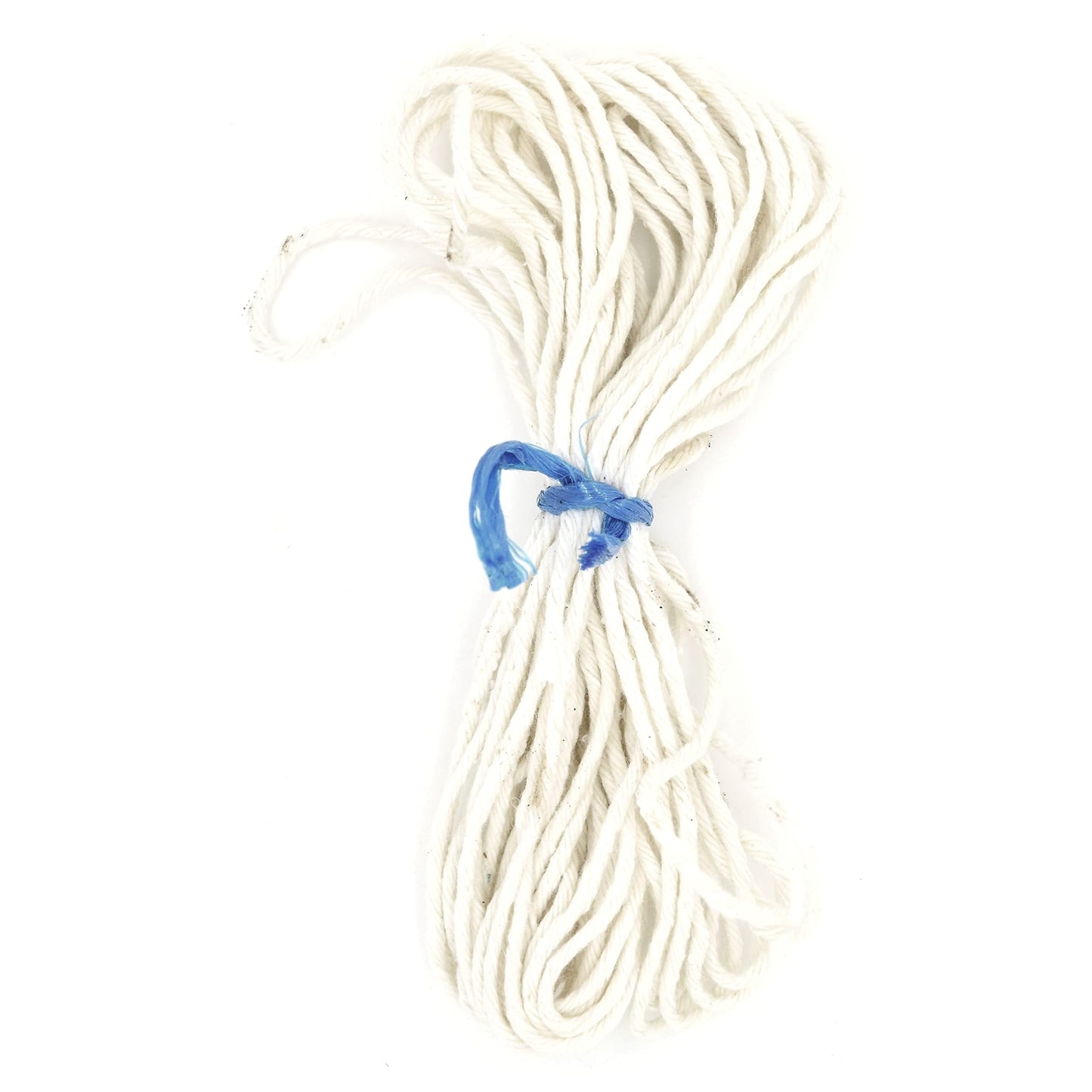 Premium Natural Macrame Cord Twine, 50 m / 164 ft of 5 mm Thick Natural Cotton Thread Yarn Macrame Rope for DIY Crafts (Hank)