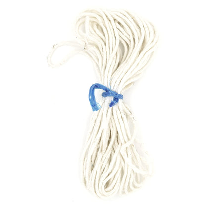 Premium Natural Macrame Cord Twine, 50 m / 164 ft of 5 mm Thick Natural Cotton Thread Yarn Macrame Rope for DIY Crafts (Hank)