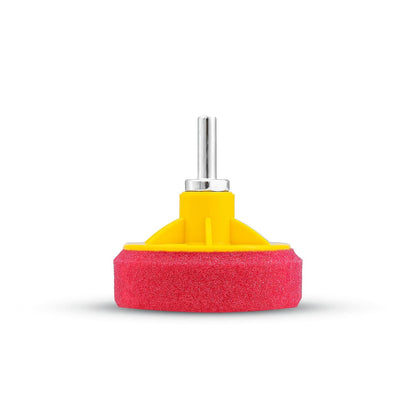 K2 Lamp Doctor Pad 80mm Headlight Polishing Sponge - M14 Thread Foam Pad with Drill Adapter