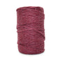 Premium Maroon Macrame Cord Twine, 50 m / 164 ft of 3 mm Thick Natural Cotton Thread Yarn Macrame Rope (Reel)