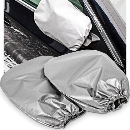 1 Pair Car Side Wing Mirror Frost Ice Snow Rain Dust Protector Cover Universal Rear View Side Accessories