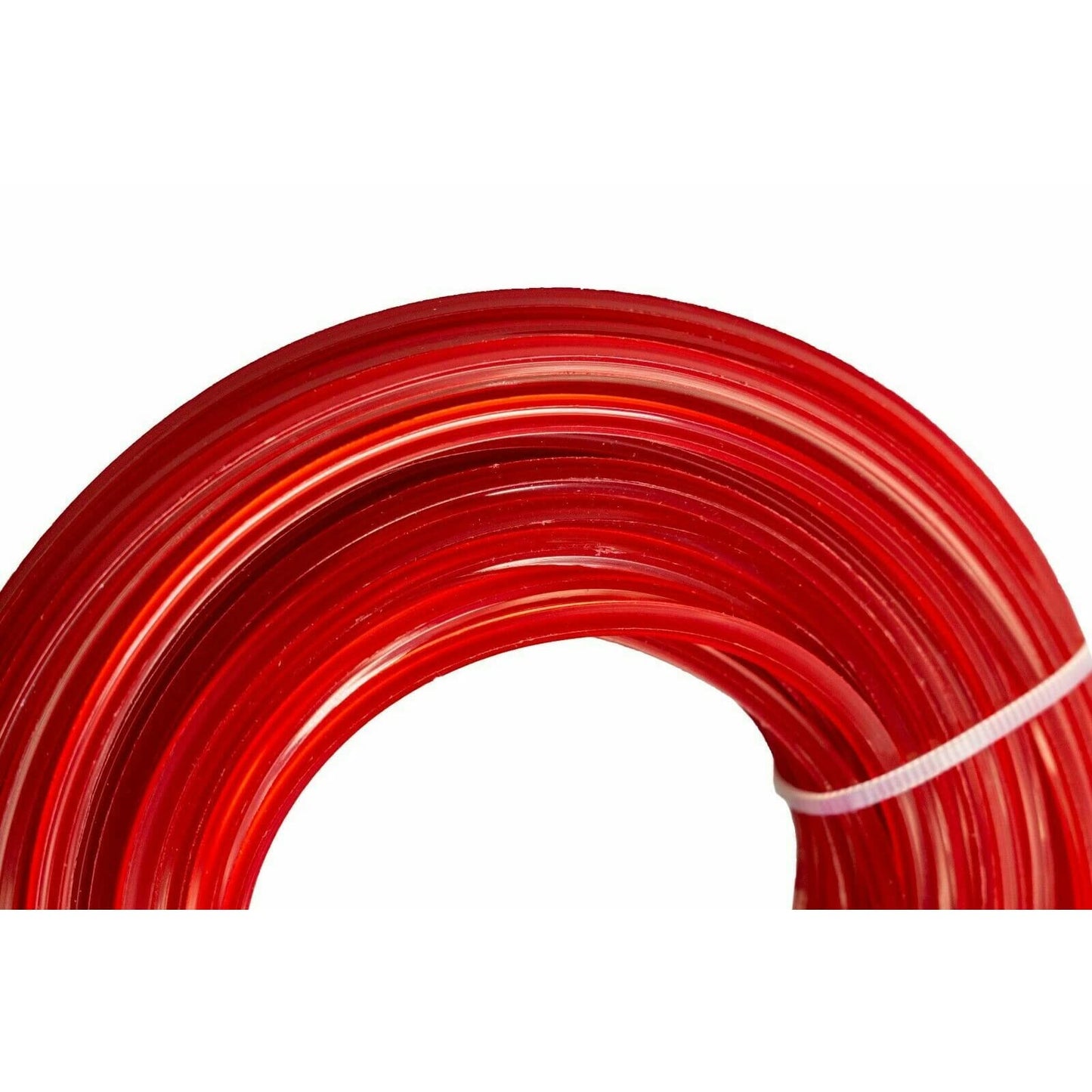 2.7 mm x 15 m Nylon Strimmer Trimmer Line Star Shaped Heavy Duty Brush Cutter Wire - Red