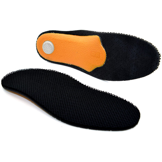 Orthotic Shoe Insoles with Footbed, Arch Support and Heel Cushion Comfort Breathable Shoe Inserts (Size 3 UK / 36 EU)