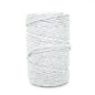 Premium Grey Macrame Cord Twine, 50 m / 164 ft of 5 mm Thick Natural Cotton Thread Yarn Macrame Rope (Reel)