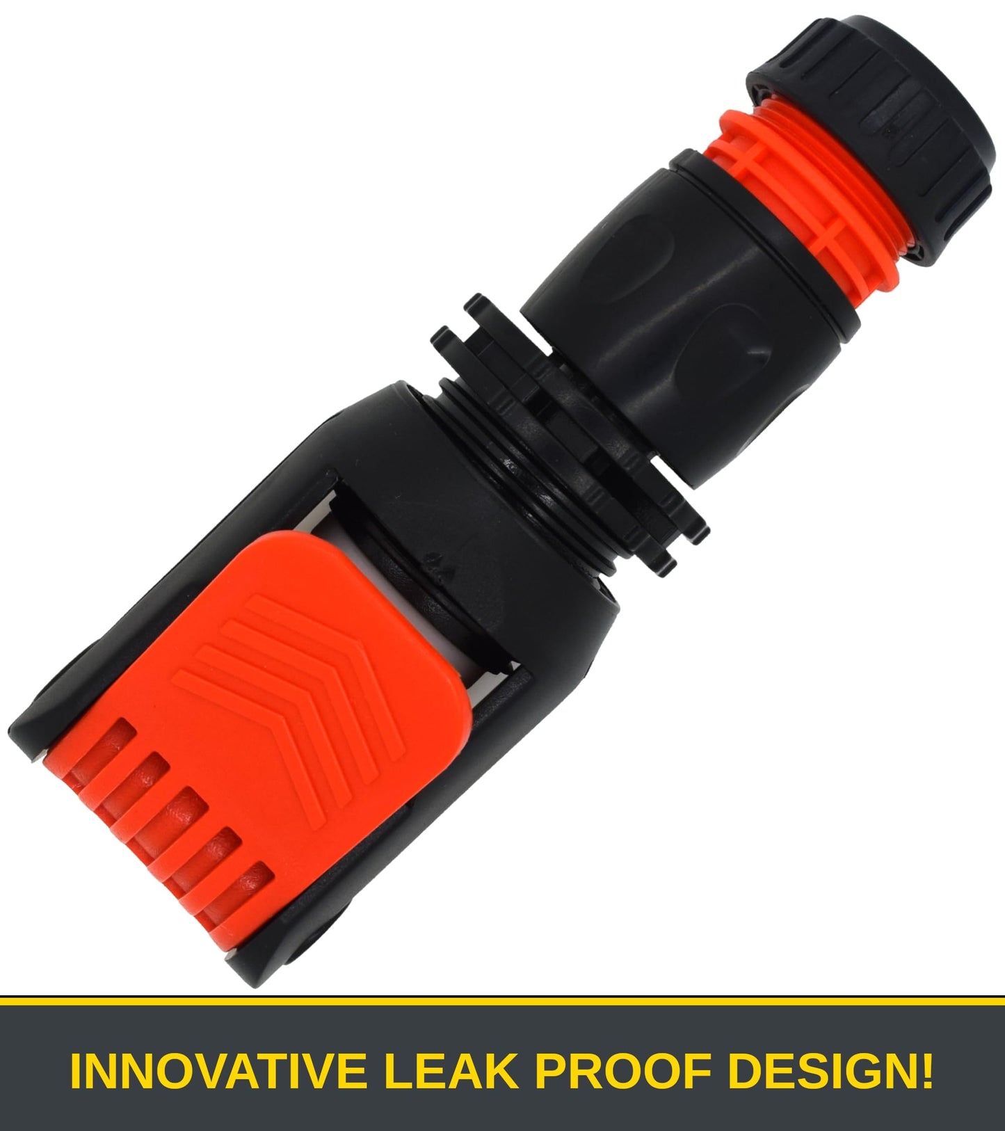 Universal Tap to Hose Connector Set with ABS Garden Hose Pipe Connector - Hozelock Compatible - Fits 1/2" - 5/8" Pipe (T1)