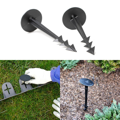 Garden Pegs - Pack of 50 x 5" Ground Pegs for Securing Landscape Fabric, Ground Stakes Anchors for Fixing Weed Control Fabric