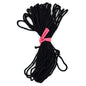 Premium Black Macrame Cord Twine, 20 m / 65 ft of 3 mm Thick Natural Cotton Thread Yarn Macrame Rope for DIY Crafts (Hank)