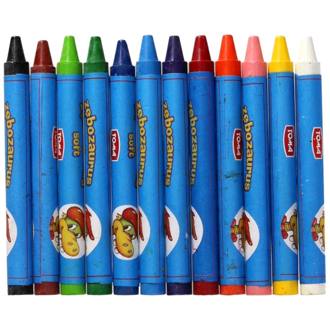 12 pcs Wax Crayons Set for Kids, Children Party, Colouring Art, 12 Bright and Vibrant Colours, Non-Toxic