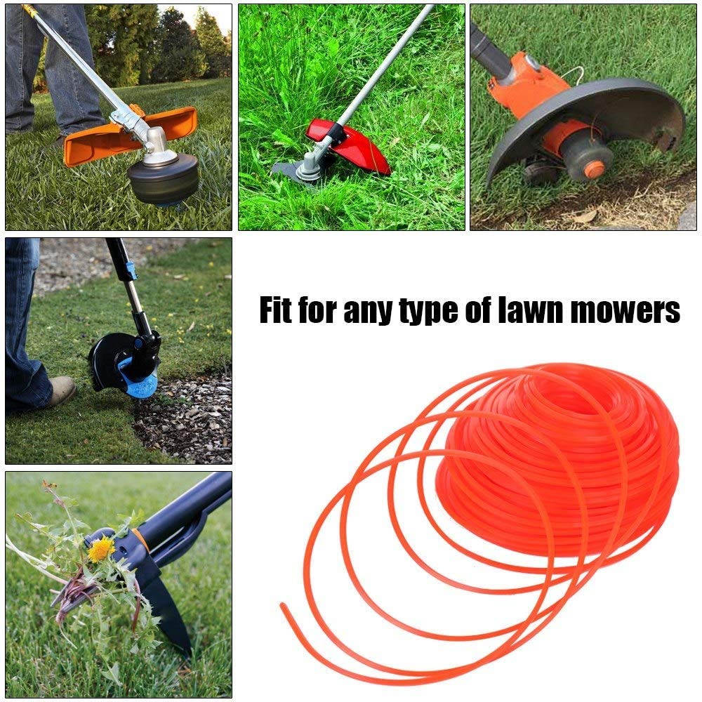 15 metres of Strong SQUARE Strimmer Brush Cutter Line (1.6 mm)