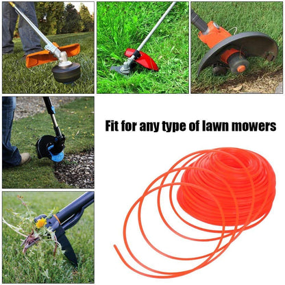 15 metres of Strong SQUARE Strimmer Brush Cutter Line (1.6 mm)