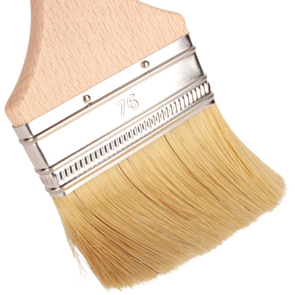 Paint Brush for a Smooth Finish Painting with Emulsion, Gloss, Satin Paints on Walls, Ceilings, Wood, Metal - 76 mm