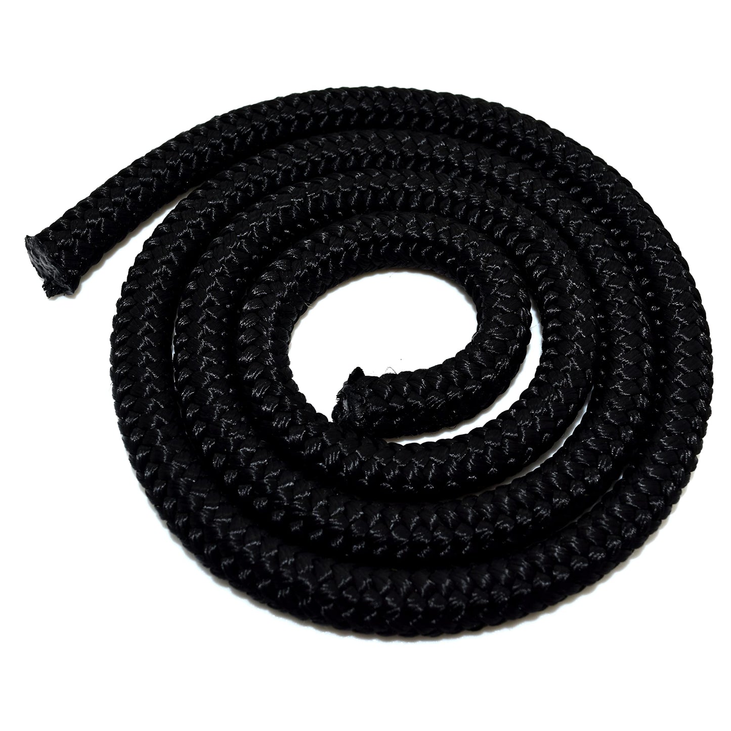 10mm x 10 metres / 32.8 ft of Black Polypropylene Rope, Solid Braided Poly Rope Cord Twine for Boating, Yachting, Camping