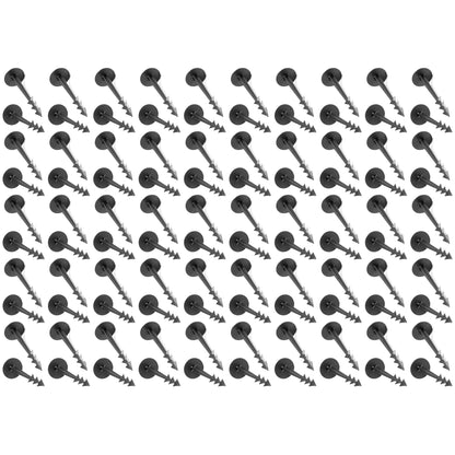 Garden Pegs - Pack of 100 x 5" Ground Pegs for Securing Landscape Fabric, Ground Stakes Anchors for Fixing Weed Control Fabric