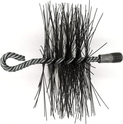 200mm Chimney Brush Head, Stiff Metal Wire Chimney Brush Head, Removes Stubborn Dirt and Debris from Flue and Chimney Walls