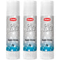 8 g Glue Sticks, Gel Glue Sticks, Clear, Washable, Non-toxic, Odourless, Ideal for School, Office, Everyday Use (Pack of 3)