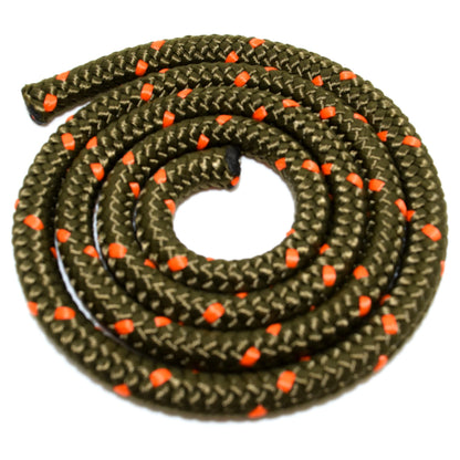 5mm x 5 metres / 16.4 ft of Camo Polypropylene Rope, Solid Braided Poly Rope Cord Twine for Boating, Yachting, Camping