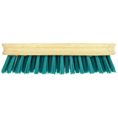 2 x Wooden Hand Scrubbing Brush with Stiff Bristles, Multipurpose and Water Resistant, Easy to Use and Long-Lasting