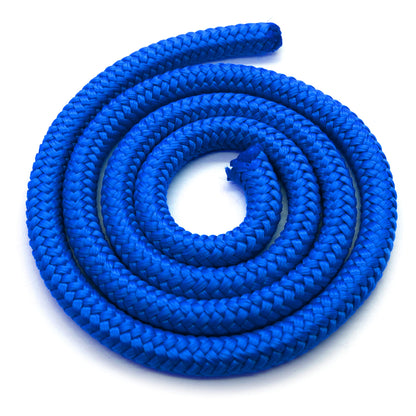 3mm x 20 metres / 65.6 ft of Blue Polypropylene Rope, Solid Braided Poly Rope Cord Twine for Boating, Yachting, Camping