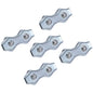 5 x 6 mm Electric Fence Wire Connector Rope Clip Duplex Bolt Cable Clamp Poly Electric Fencing Joint