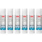 8 g Glue Sticks, Gel Glue Sticks, Clear, Washable, Non-toxic, Odourless, Ideal for School, Office, Everyday Use (Pack of 6)