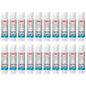 15 g Glue Sticks, Gel Glue Sticks, Clear, Washable, Non-toxic, Odourless, Ideal for School, Office, Everyday Use (Pack of 20)