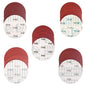 5in / 125mm Sanding Paper Discs Hook and Loop Pads for Any Orbital Sander Sandpaper (50, 600 Grit)
