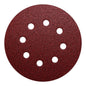 10 x 125mm Sanding Discs Sandpaper 8 Holes Pads GLS5 (Grit 240)