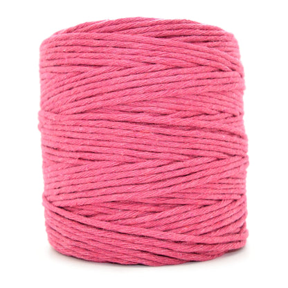 Premium Fuchsia Macrame Cord Twine, 300 m / 984 ft of 2 mm Thick Natural Cotton Thread Yarn Macrame Rope (Reel)