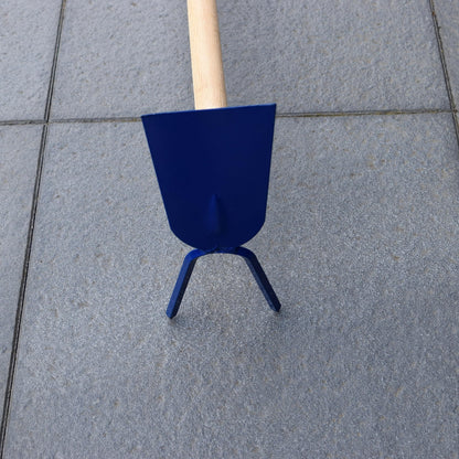 Hoe Cultivator Soil Digging Dutch Hand Fork Gardening and Landscaping Tool Solid Steel (Type 10, with 115 cm Long Handle)