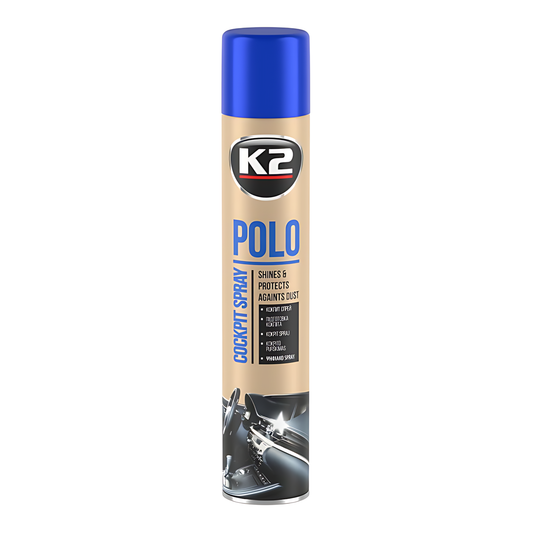 K2 Polo Cockpit Lavender Dashboard Cleaner 750ml - Car Interior Plastic and Rubber Care for Dashboard, Trim, Furniture