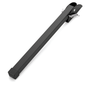Kick Down Door Stop 47cm Black Spring Stay for Garage Doors and Gates, Entrance, Service Doors - Steel Spring Mechanism, Anti-Slip