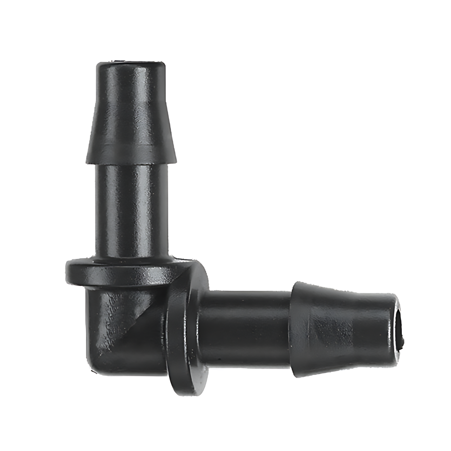 4mm Elbow Micro Irrigation Fittings - Pack of 20 Barbed Right-Angle Connectors for Drip Line, Micro Tube, Pots, Greenhouse