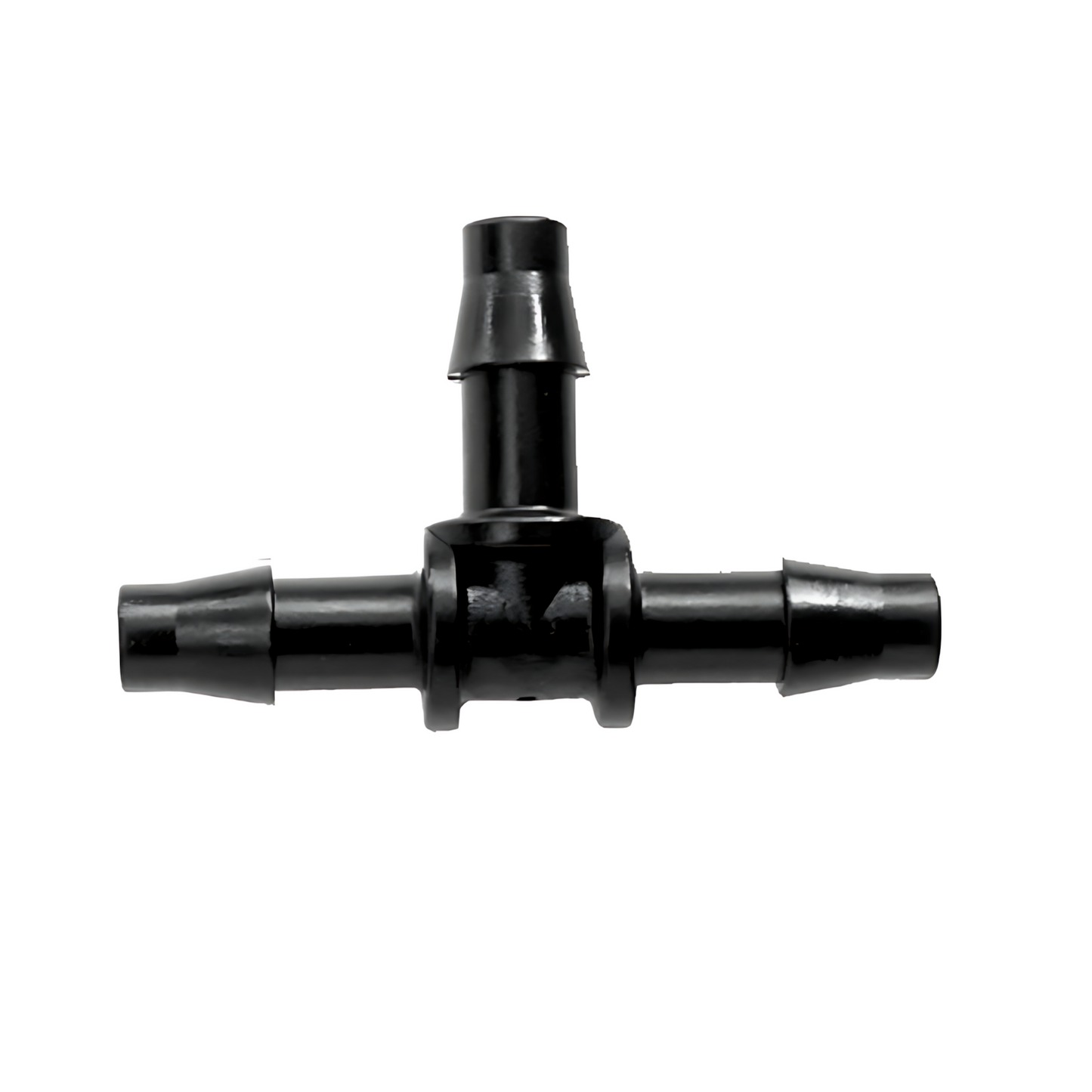 4mm Tee Micro Irrigation Fittings - Pack of 20 Barbed T Connectors for Drip Line, Micro Tube, Pots, Greenhouse, Raised Beds