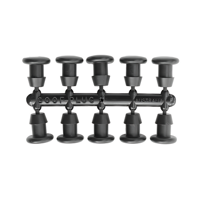 4mm Line End Repair Goof Plugs - Pack of 20 Micro Irrigation Stopper Fittings for Drip Line, Tube Sealing, Hole Repair, Garden