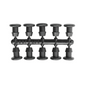 4mm Line End Repair Goof Plugs - Pack of 20 Micro Irrigation Stopper Fittings for Drip Line, Tube Sealing, Hole Repair, Garden