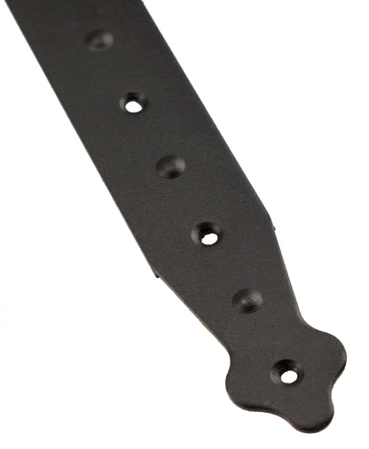 Pack of 1 x Flat Corner L Shape Plate, 300 x 300 mm Black Flat Right Angle Bracket, Decorative, Powder Coated Steel Repair Brace