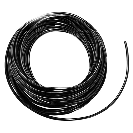 Micro Irrigation Pipe Tube Hose 4 mm (ID) / 6 mm (OD) for Micro Drip Garden Irrigation System (Black, 0.5 metres / 1.5 ft)