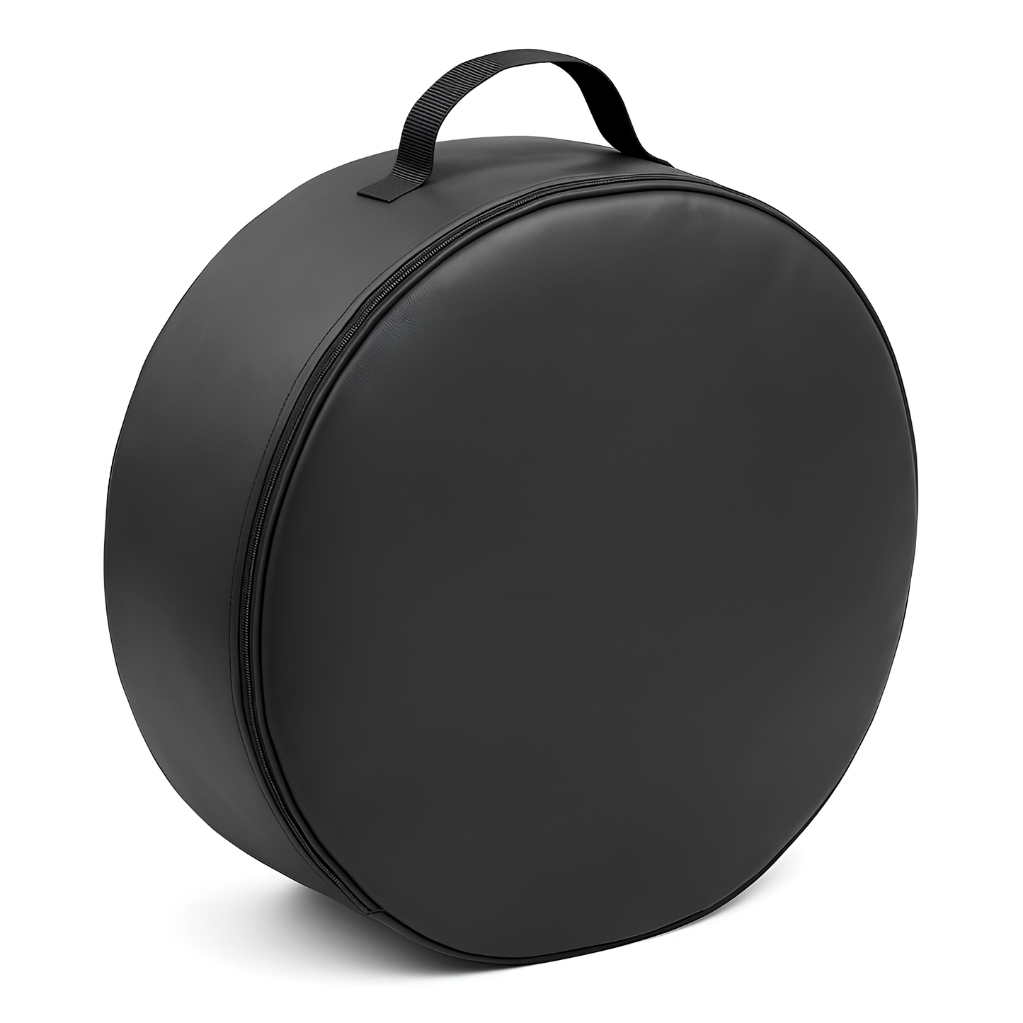 Spare Wheel Bag XXXXL 75 cm Diameter / 26 cm Width - Waterproof PU Leather Tyre Storage Cover with Zip and Carry Handle - Black
