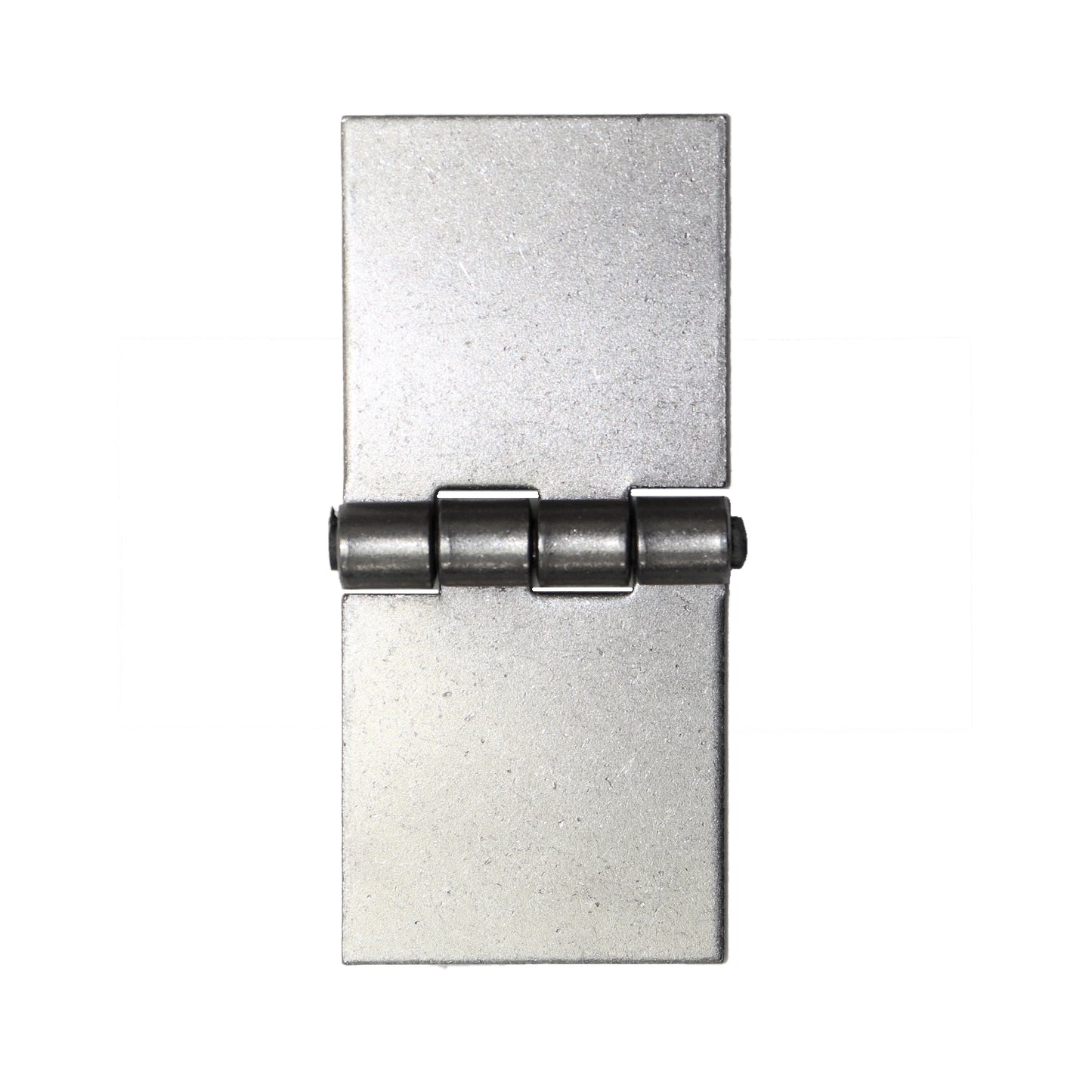 Pack of 1 x Heavy Duty Weldable Solid Steel Hinge, 45 x 100 mm Welding Long Lasting Steel Butt Hinge, 2 mm Thick Weld On Hinges
