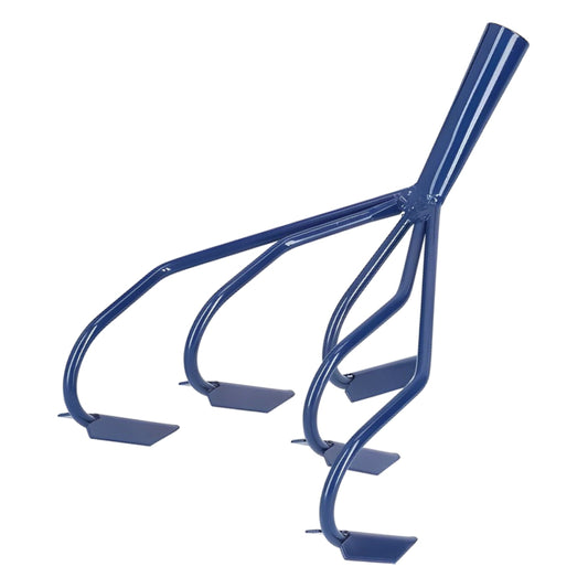 Cultivator, 5 Prong Hand Soil Scarifier Cultivator Head, Digging Hoe, Gardening and Farming Tool