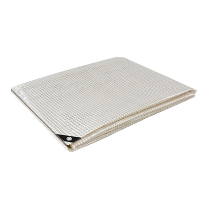 1.5 x 2 m Heavy-Duty Tarpaulin Cover - Clear 100GSM - Waterproof, Frost-Resistant, UV Protection, Multipurpose, Groundsheet