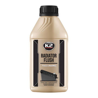 K2 Radiator Flush 400ml Cooling System Cleaner - Radiator and Engine Coolant Flush for Rust, Scale and Deposit Removal