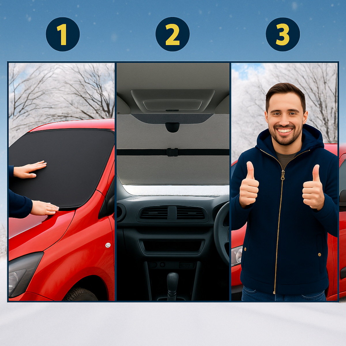 Windshield Covers For Cars SelfTek Car Windshield Frost Cover - Large Winter Windscreen Cover With Side Window & Mirror Covers | Waterproof Ice Snow Shield For Most Cars & SUVs Rain X Windshield Covers For Cars SelfTek Car Windshield Frost Cover - Large Winter Windscreen Cover With Side Window & Mirror Covers | Waterproof Ice Snow Shield For Most Cars & SUVs Rain X
