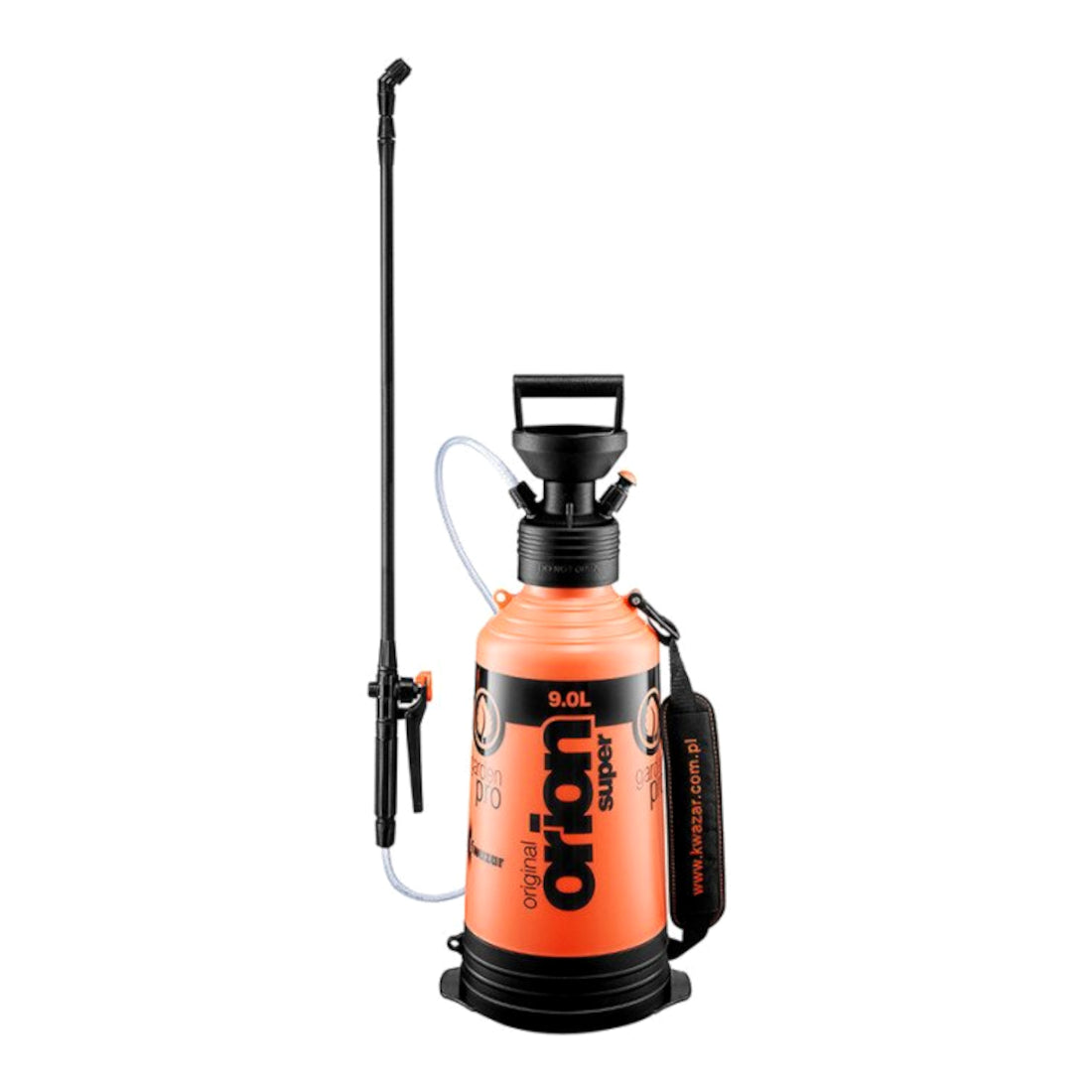 Kwazar Orion 20010007 Super Sprayer with Strap 9.0 L Garden Decor, Plant Protection, Pesticides, Chemical Resistant, Red