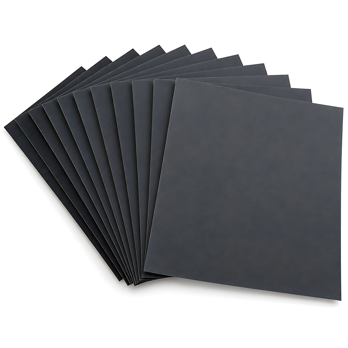 Wet and Dry Sandpaper 10 Sheets 230mm x 280mm P600 P800 P1000 P1200 P1500 Waterproof Silicon Carbide for Car Paint & Clear Coat