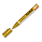 Gold Sunny Oil-Based Paint Marker Pen Permanent - 2.5mm Round Tip, Fast-Drying Waterproof Ink - Universal for All Surfaces