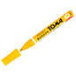 Yellow Oil-Based Paint Marker Pen Permanent - 2.5mm Round Tip, Fast-Drying Waterproof Ink - Universal for All Surfaces